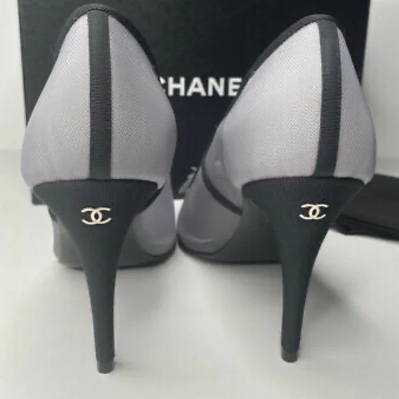Chanel Mesh Heels - Picture 2 of 4